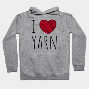 I Heart Yarn Hoodie